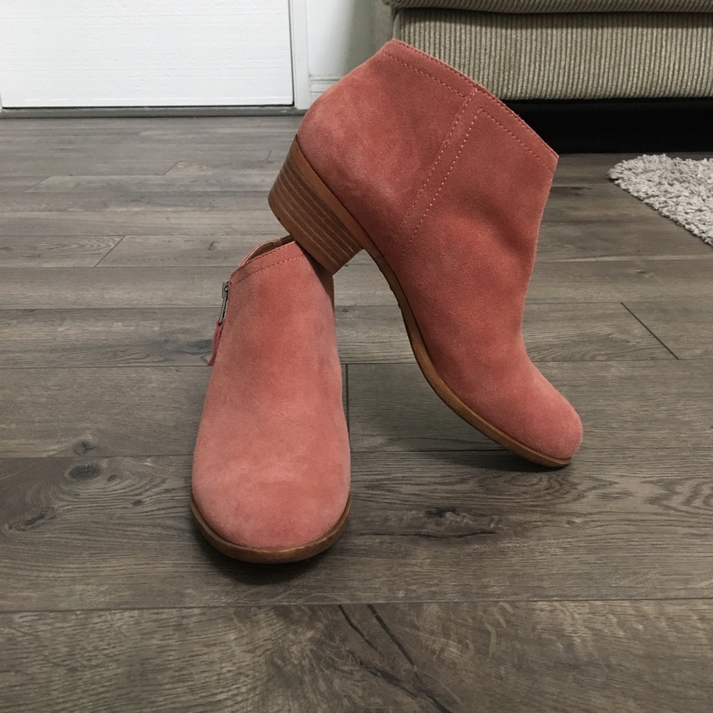 Lucky Brand Brielly Suede Booties
